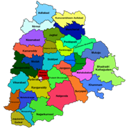 Telangana Map